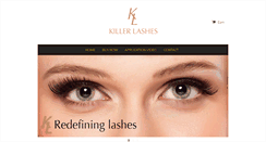 Desktop Screenshot of killer-lashes.com