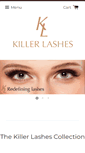 Mobile Screenshot of killer-lashes.com